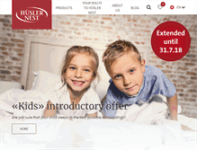 Tablet Screenshot of huesler-nest.ch